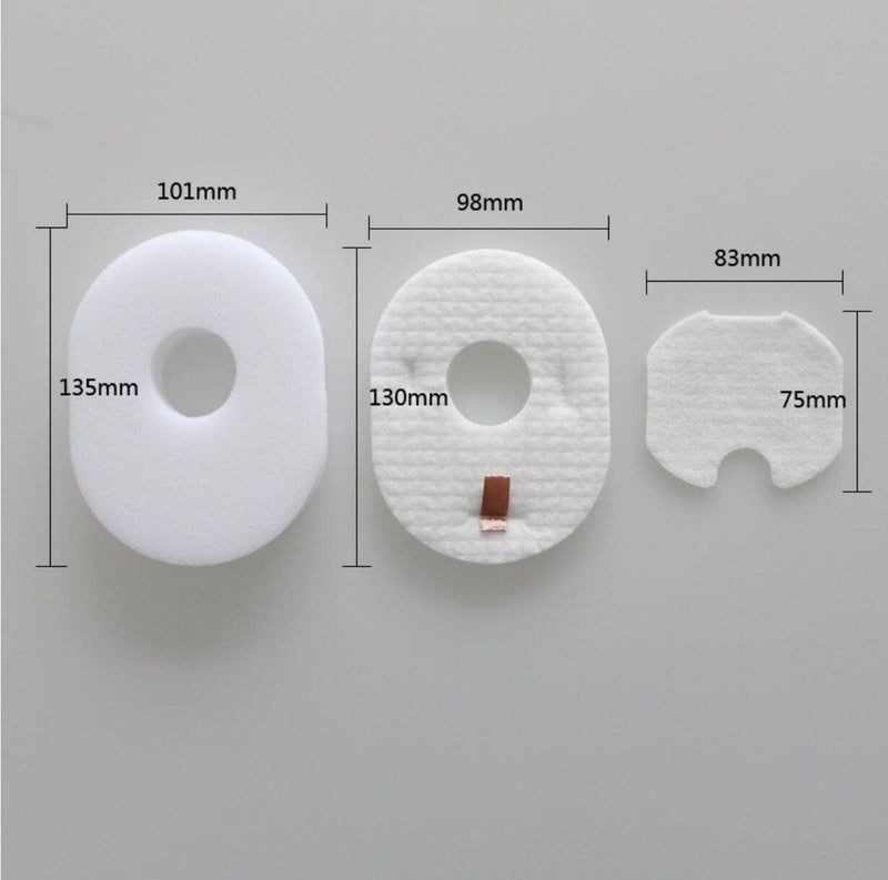 ConPus 2 Allergen 2 Foam 2 Felt Filters Kit Replacement for Shark Rocket Ultra-Light Vacuum HV292, HV300, HV300W, HV301, HV302, HV303, HV305, HV308, HV310, UV450 Part XFFV300 - Image 2